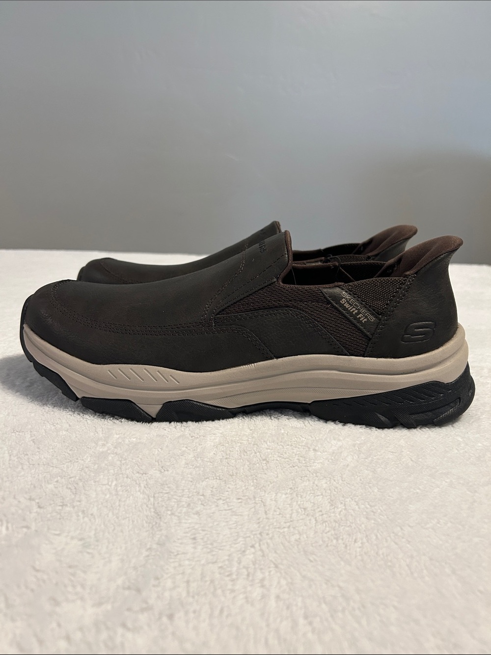 Skechers Men’s hands free swift fit Izaiah slip on Sneakers loafers SZ 11 - Picture 5 of 12